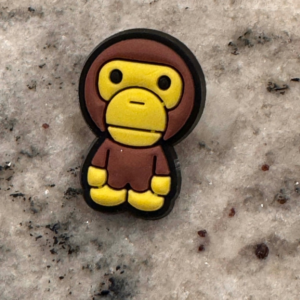 XX Bear KAWS Croc Charm - OS
